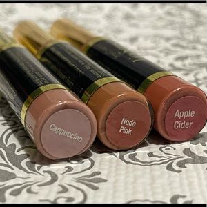 LipSense Cappuccino, Nude Pink, & Apple Cider